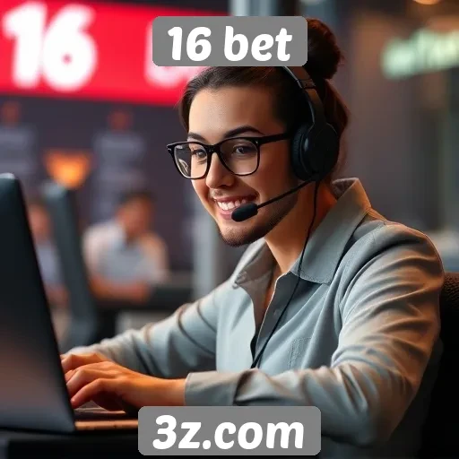 Atendimento ao cliente no 16 bet