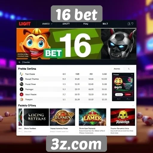 Análise da usabilidade do site 16 bet