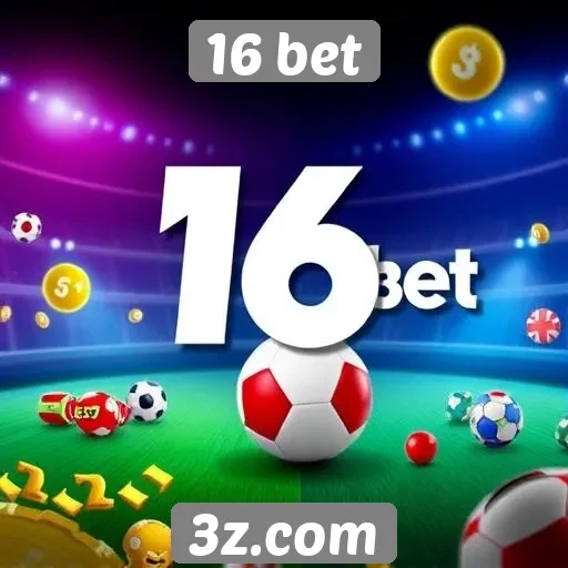 Variedade de jogos disponíveis na 16 bet